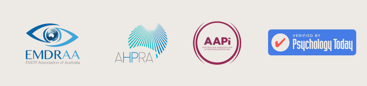 Professional endorsements – AHPRA registered, EMDRAA member, MAAPi