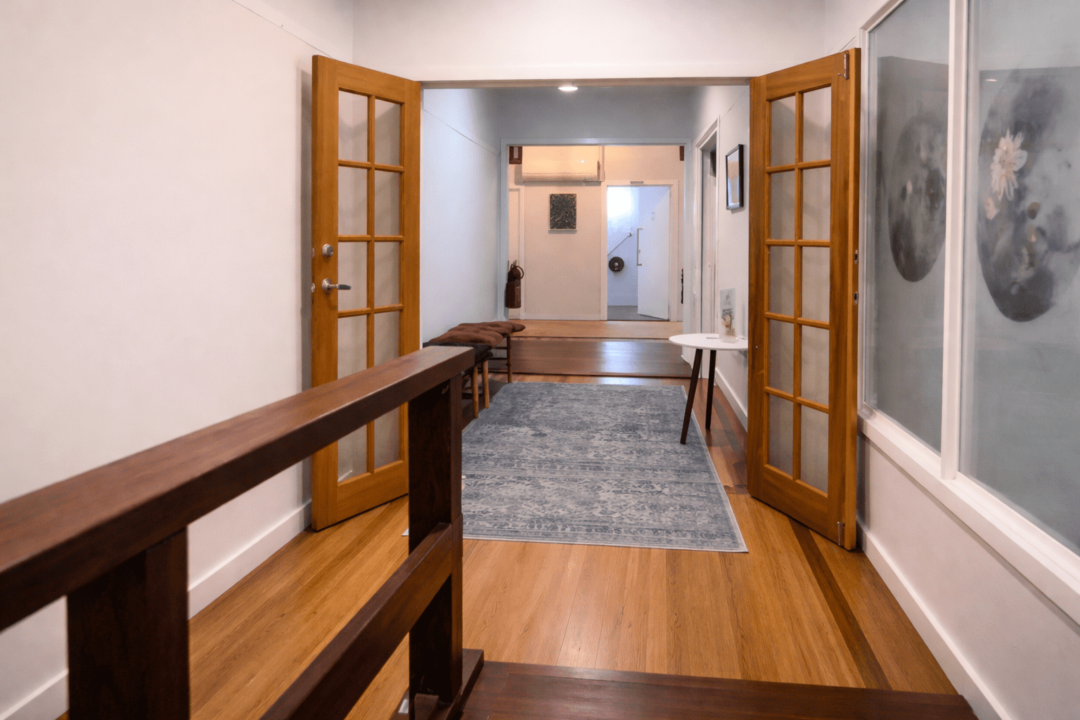 Entrance hallway at Soul Shine Collective, Stafford Brisbane psychology practice